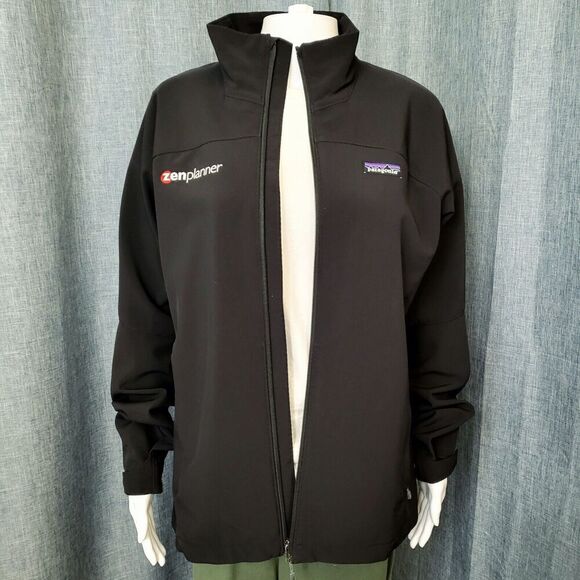 Patagonia Adze Softshell Jacket Black Branded 83545 Women's M - Picture 1 of 14